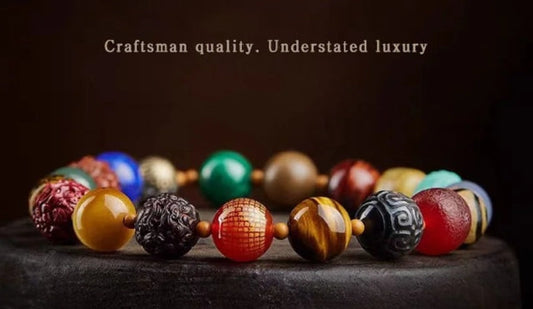 The Spiritual and Cultural Significance of Crystal Agate Beads in Buddhism